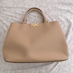 Michael Kors Florence large leather satchel